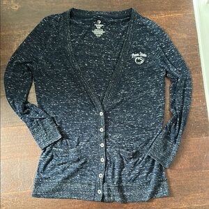 Colosseum Blue Cardigan Penn State PSU